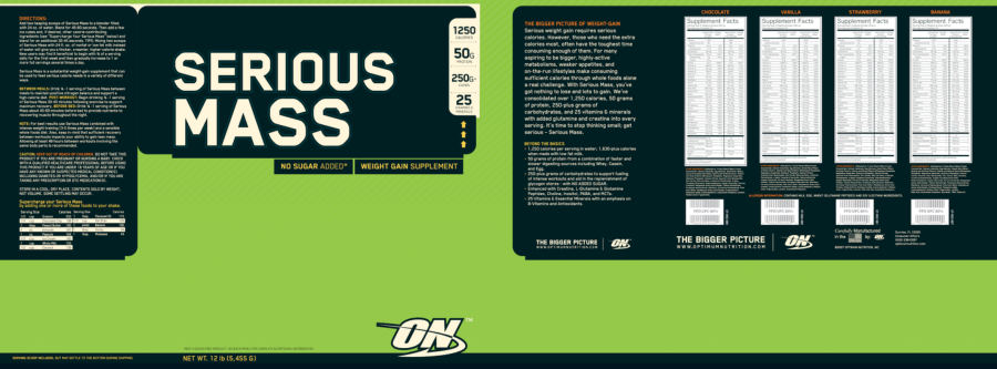Official label of ON Optimum Nutrition Strawberry (NIH DSLD #268889)